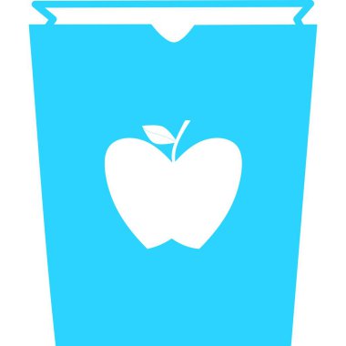 Kağıt poşet ikonu, logo. Perakende tasarımı için reklam ve marka koleksiyonu için alışveriş torbası. İnternet siten için mükemmel, evet, cep telefonu. Ürünler ve eşyalar için hediye boks vektörü illüstrasyonu.