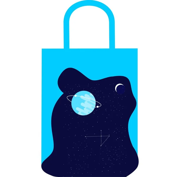 Einkaufstasche Aus Papier Logo Einkaufstasche Für Werbung Und Branding Kollektion — Stockvektor