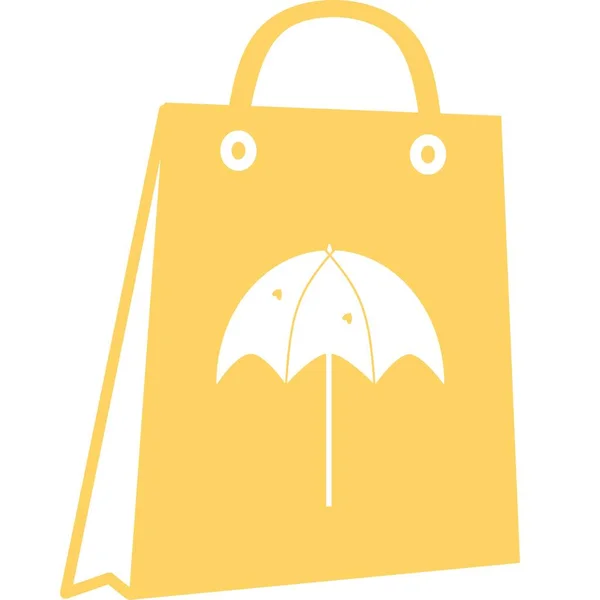Ícone Saco Compras Papel Logotipo Saco Compras Para Publicidade Coleção —  Vetores de Stock