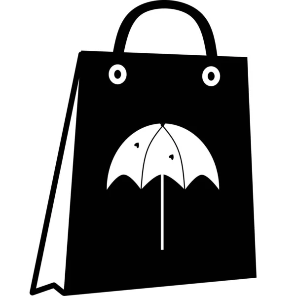 Εικονίδιο Χάρτινης Τσάντας Τσάντα Αγορών Για Διαφήμιση Και Branding Collection — Διανυσματικό Αρχείο