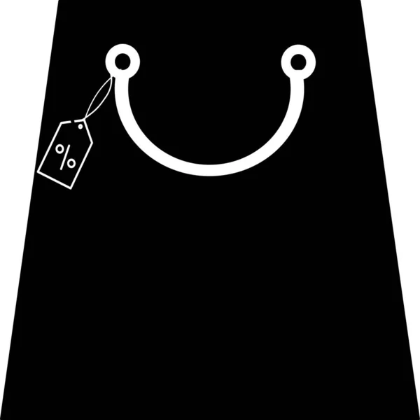 Ícone Saco Compras Papel Logotipo Saco Compras Para Publicidade Coleção —  Vetores de Stock