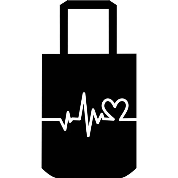 Paper Shopping Bag Icon Logo Shopping Bag Advertising Branding Collection — Stock Vector