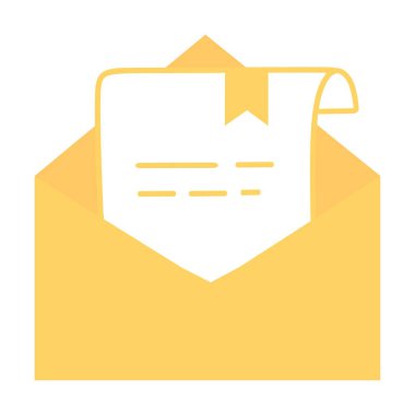  E- posta simgesi. Zarf resmini aç. Posta sembolü, e-posta ve mesajlaşma, web sitesi tasarımı için e-posta pazarlama kampanyası, mobil uygulama, ui. E- posta konsepti çalışma süreci gönderiliyor veya alınıyor.