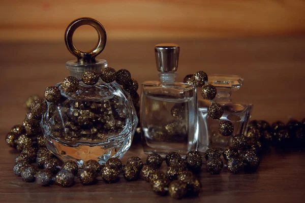 Different perfume bottles — Stock Photo, Image