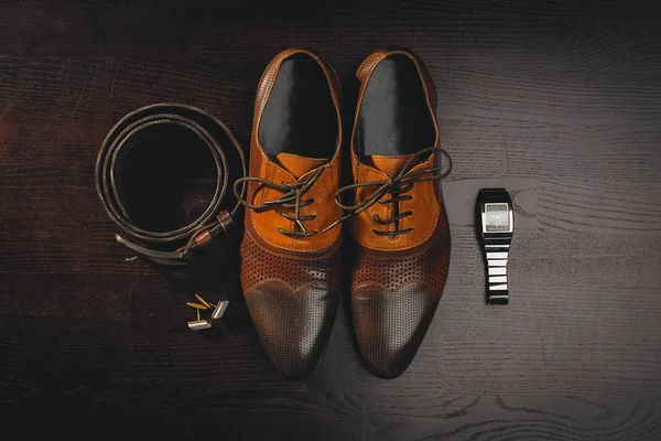 Stylish Men's accessories — Stock Photo, Image