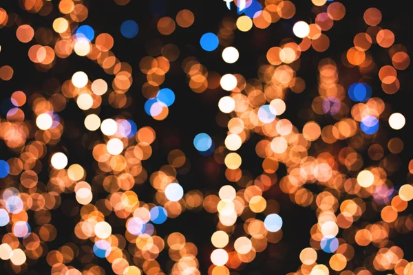 renkli altın bokeh bulanıklık