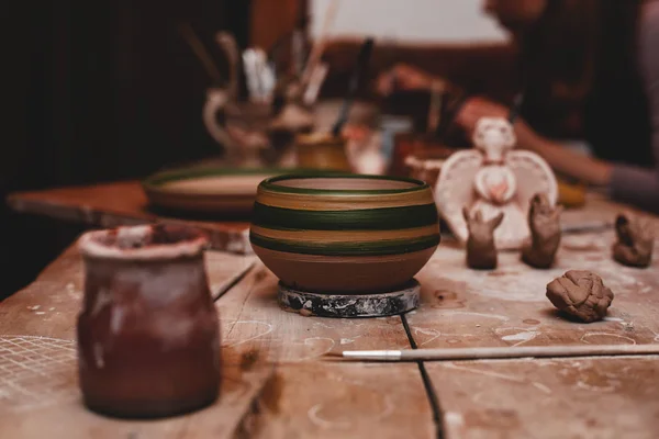 Creatieve studio potter — Stockfoto
