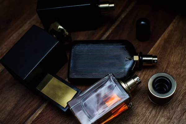 Different bottle of perfume — Stock Photo, Image