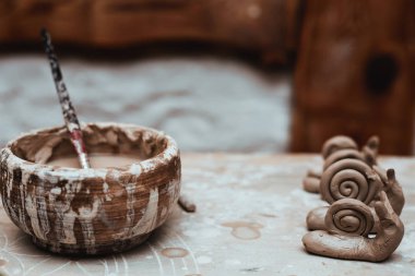 Boyama seramik stüdyo için Araçlar