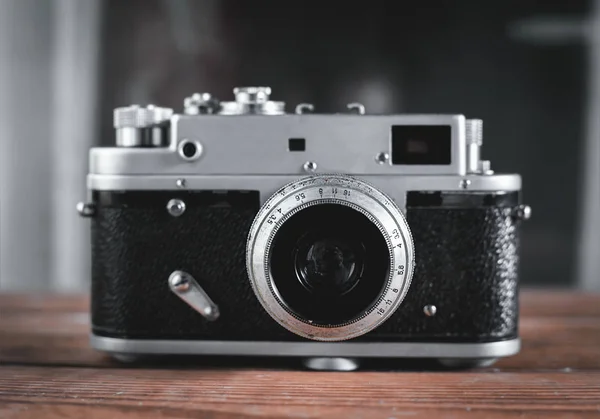 Nahaufnahme Vintage-Kamera — Stockfoto