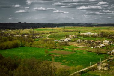 güzel yaz kırsal manzara