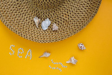 Yaz arka plan - boş zaman kavramını yaz aylarında seyahat 