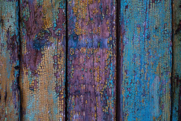 Vintage fa háttér peeling festék — Stock Fotó