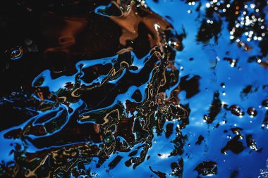 Koyu sıvı arka plan