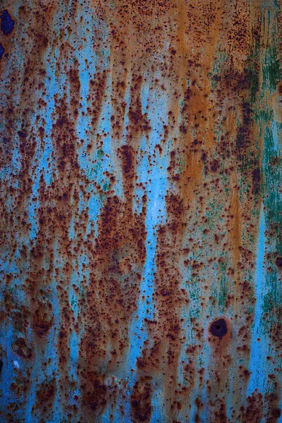 Fondo de metal oxidado con rayas de óxido . —  Fotos de Stock
