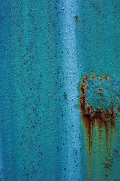 Fondo de hierro con pintura agrietada — Foto de Stock