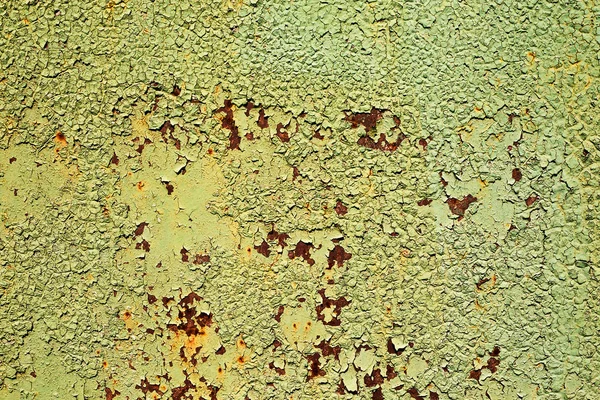 Παλιά σκουριά σίδερο μέταλλο υφή. Σκουριασμένο μεταλλικό φόντο με ραβδώσεις — Φωτογραφία Αρχείου