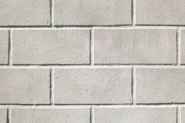 Eski beyaz boyalı tuğla duvar arka plan kapatın