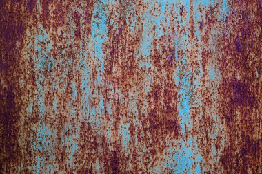 Paslı metal arka plan ile çizgiler Rust