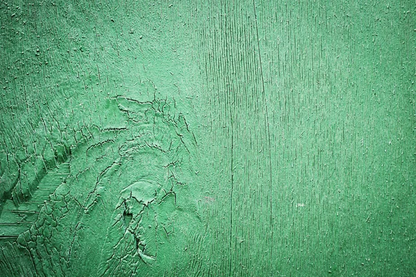 Superfície verde de madeira — Fotografia de Stock