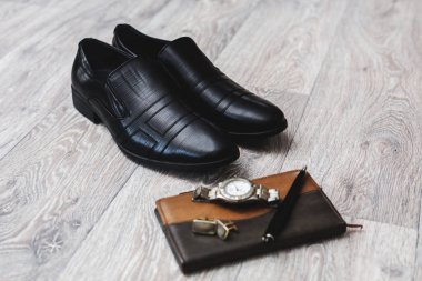 İşadamı aksesuarları. Adamın tarzı.