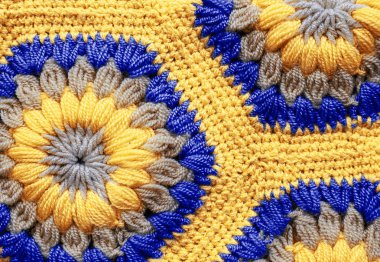 Örme Tekstil halı desen makro.