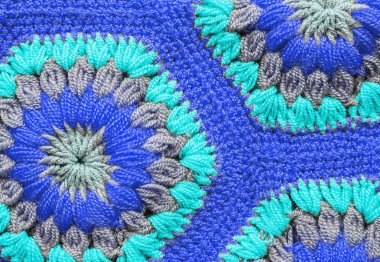 Örme Tekstil halı desen makro.