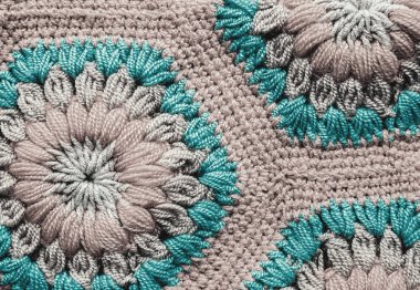 Örme Tekstil halı desen makro.