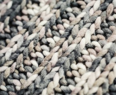  örgü yün doku arka plan. örme kumaş doku