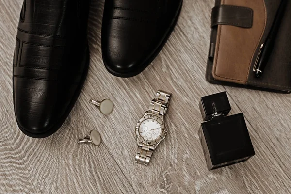 Classic men's accessories — Stock Photo, Image