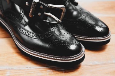 Şık erkekler Ayakkabı ve kemer