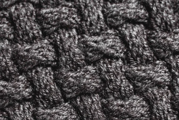 Winter Sweater Design. Gray knitting wool texture background