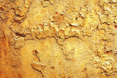 Eski duvar sıva kırık. Beton doku.