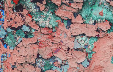 Doku grunge arka planını pa peeling ile Beton taş duvar