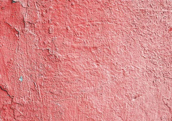 Alte rissige Farbe an der Wand. Grunge rostige Textur. — Stockfoto