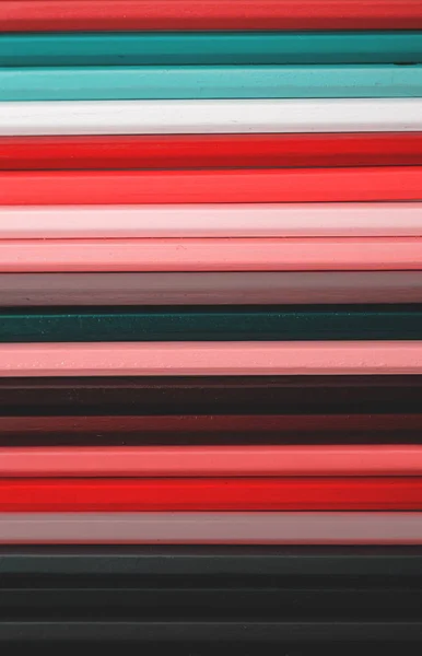 Lápices de color de fondo abstracto — Foto de Stock