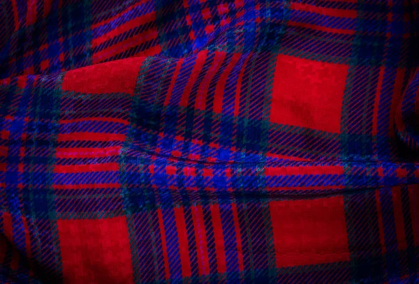 blue red fabric texture