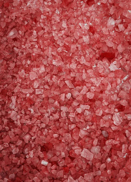 Sal de mar color rosa de fondo — Foto de Stock