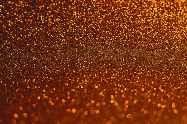 Gold Glitter Sparkles Background Texture with Selective Focus