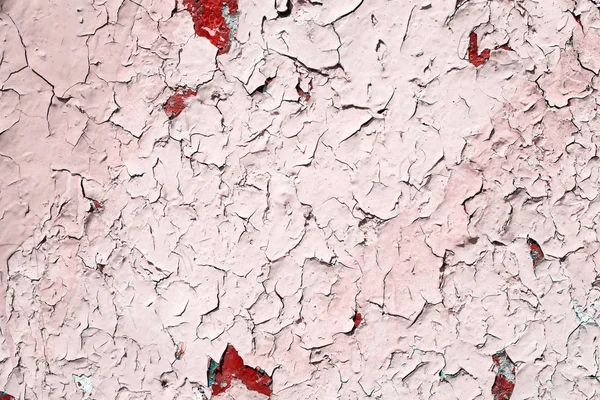 Texture sfondo di vernice peeling rosa — Foto Stock