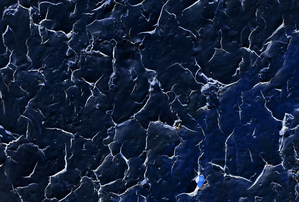 Textur bakgrund av blå peeling färg — Stockfoto