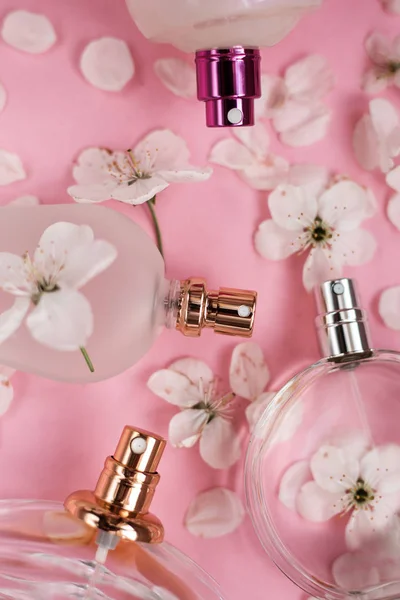 Illatszerek, parfüm kollekció — Stock Fotó