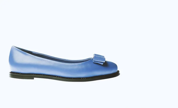 Scarpe blu femminili — Foto Stock