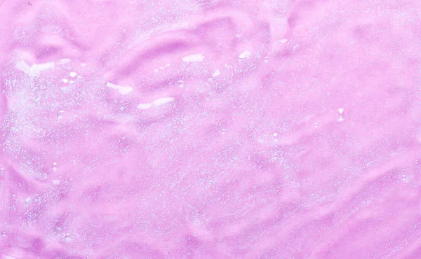 Liquid Gel Cosmetic Smudge Pink — Stock Photo, Image