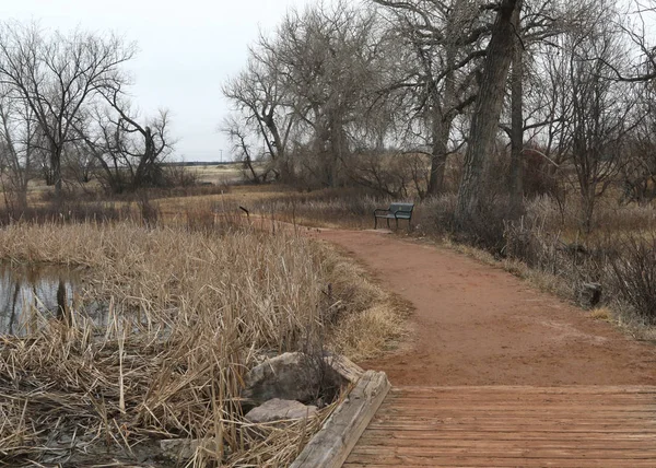 Nature trail at Fountain Creek Regional Park, Fountain, Colorado