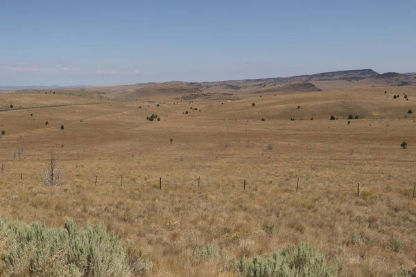 Typische Landschaft Südöstlichen Oregon Entlang Des Hwy — Stockfoto