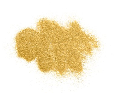 İzole lüks altın glitter parıldıyor 