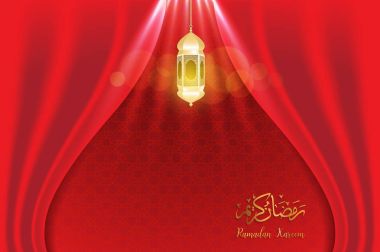 Ramazan arka planlar vektör, Arapça İslam hat Ramazan