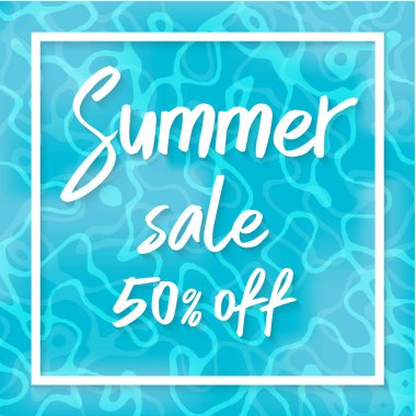 Yaz satış vektör çizim, yaz Üstten Görünüm