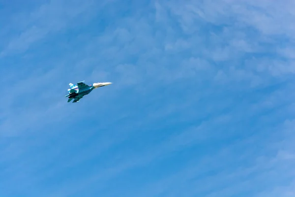 空の飛行機は. — ストック写真